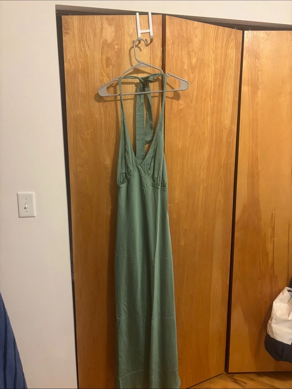 Abercrombie Green Halter Dress